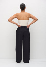 Strapless Knit Top - Ecru - Matteau